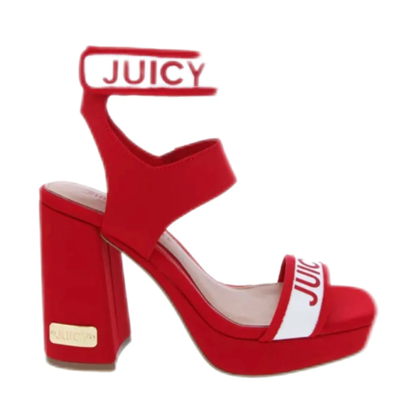 GLISTEN Women's Platform High Block Heel Sandals