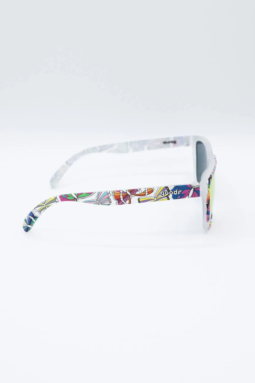goodr Is It Queer In Here Or Is It Just Us Sunglasses in Multi | PRIDE-OG