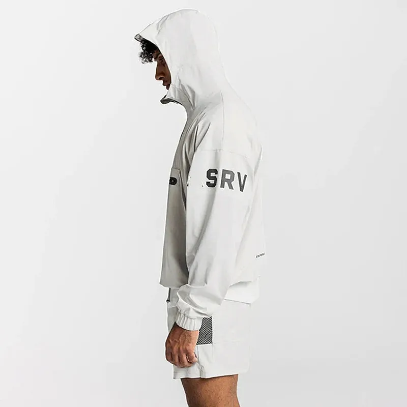 Gym Men's Sports Jacket - Workout Jackets for Men, Fitness Sport Coat, Running Sweatshirt, Male Running Long Sleeves Casual Outerwear