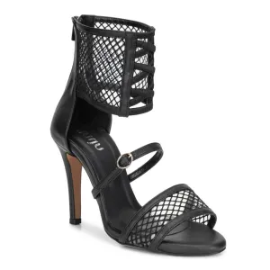 Hannah - Black Vegan Leather - Street Sole