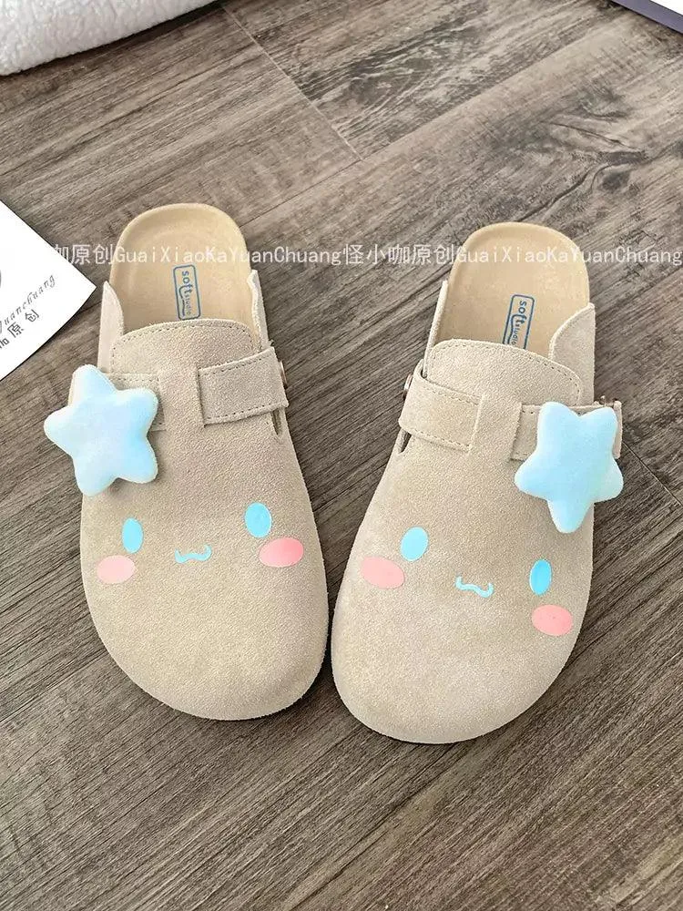 Hello Kitty Suede Soft Footbed Clogs for Women (US size)