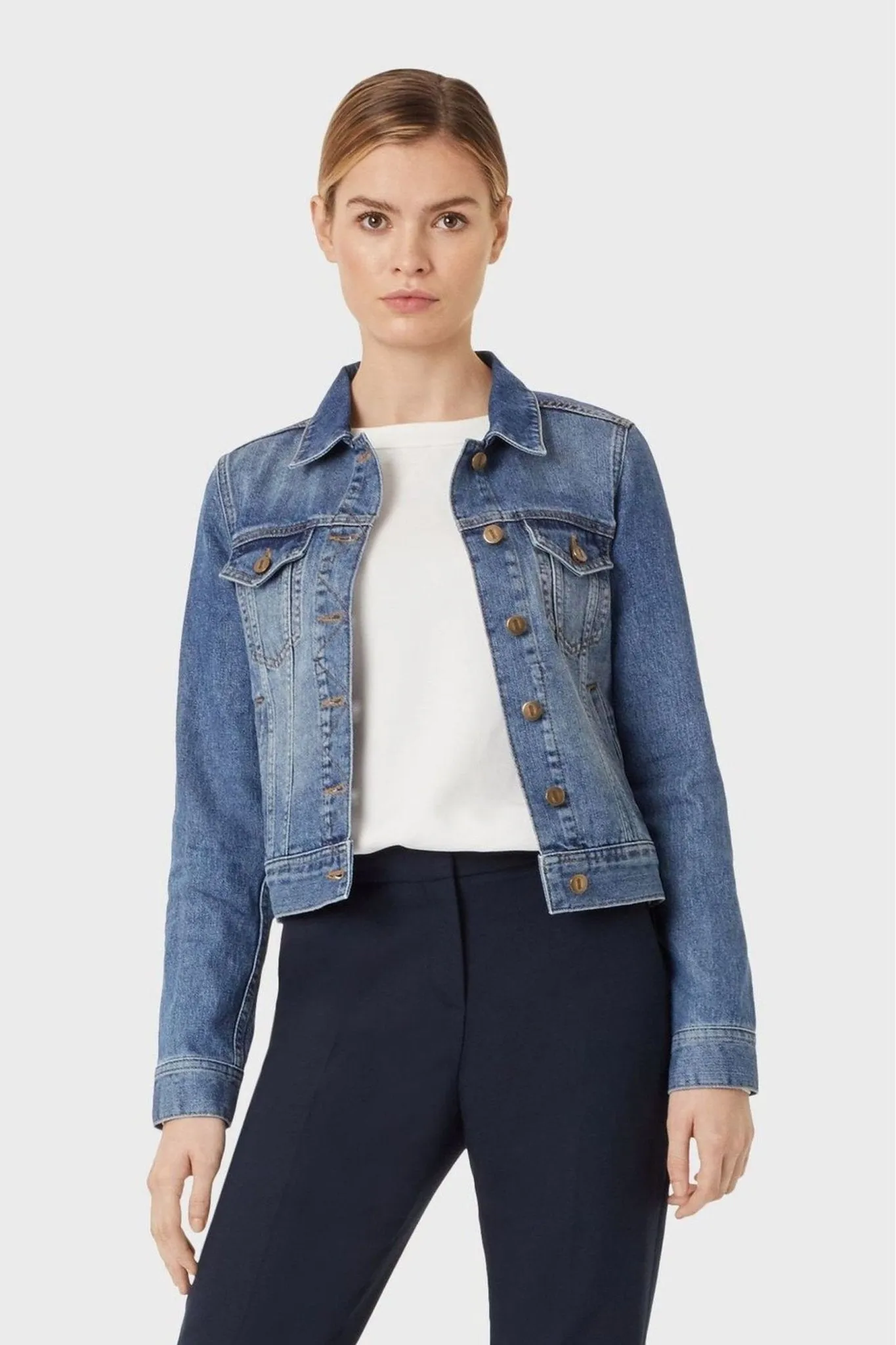 Hobbs Blue Mariam Jacket
