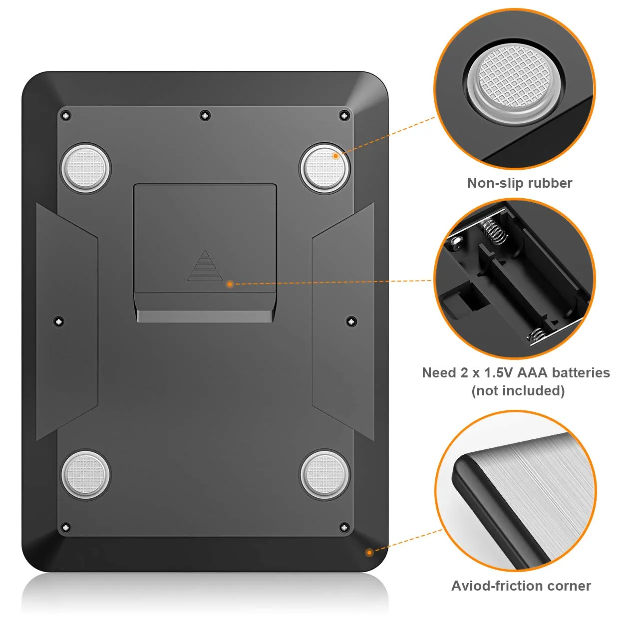 Homlly Digital Kitchen Scale with 6 measurements (Up to 10kg load)