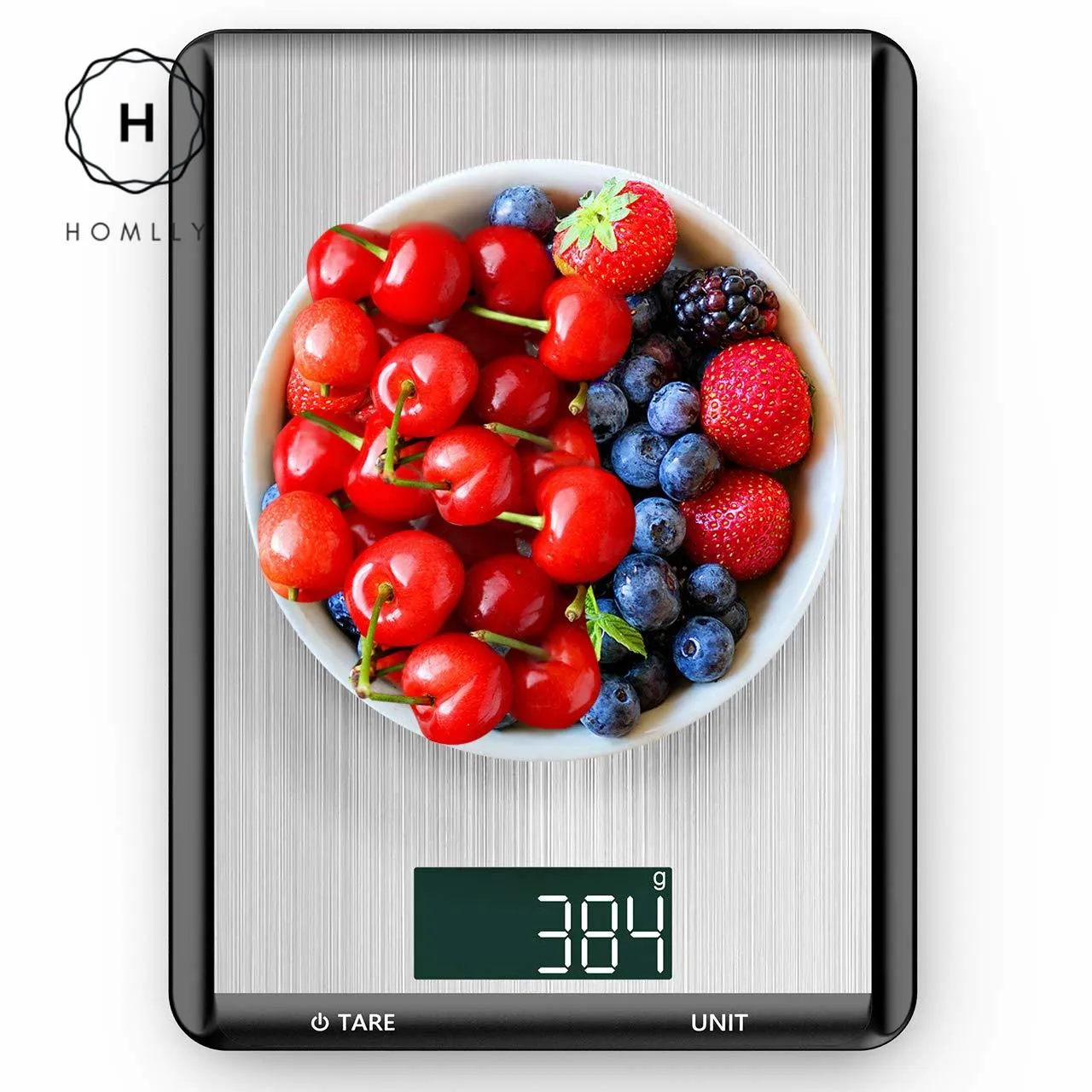 Homlly Digital Kitchen Scale with 6 measurements (Up to 10kg load)