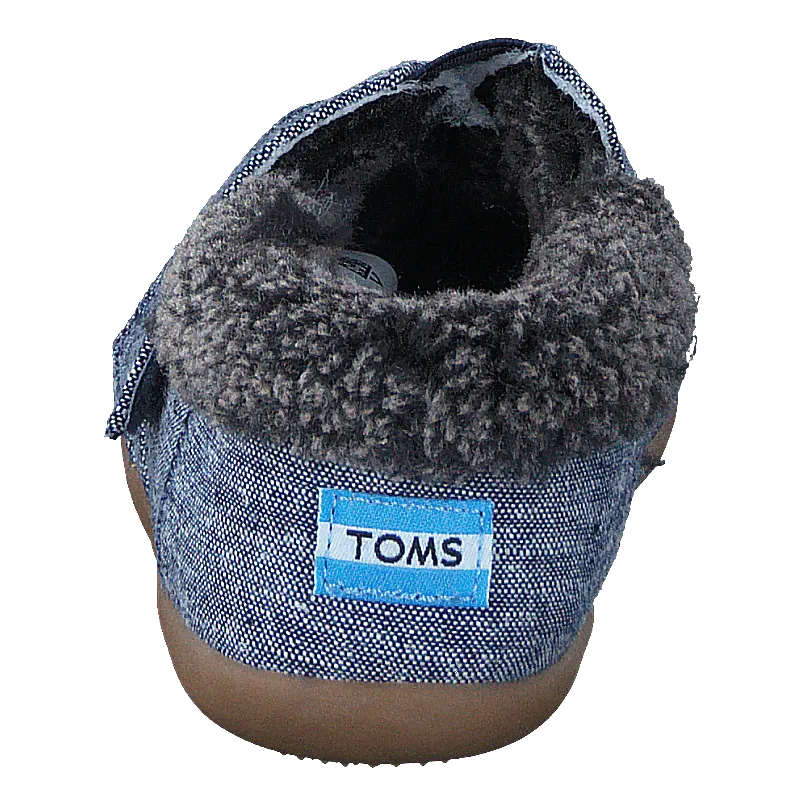 House Slipper Tiny Navy Chambray