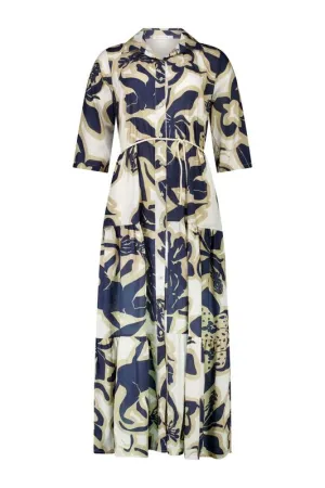 Huntington Dress - Floral Navy