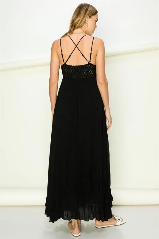 In Love Bustier Lace Maxi Dress – Romance in Every Detail