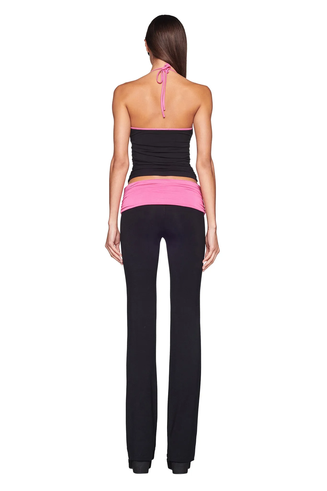 JANNIS TANK - BLACK/PINK