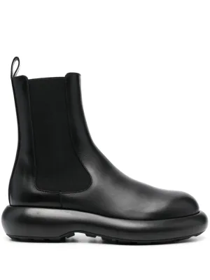 Jil Sander leather ankle boots