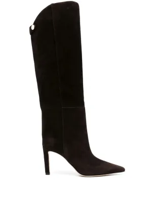 Jimmy Choo Alizze 85mm pointed-toe boots