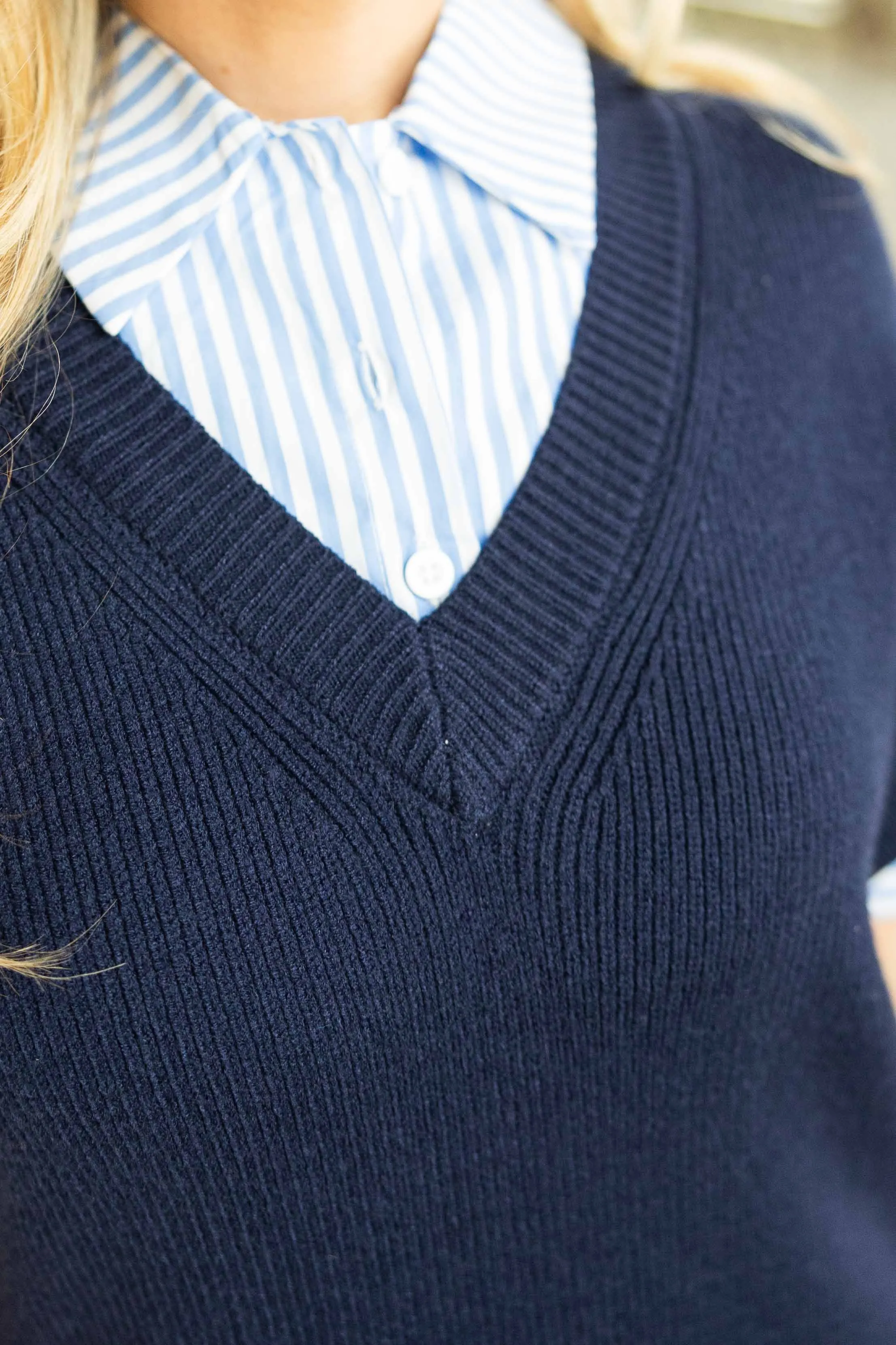 JULIETA TWO-FER SWEATER DRESS