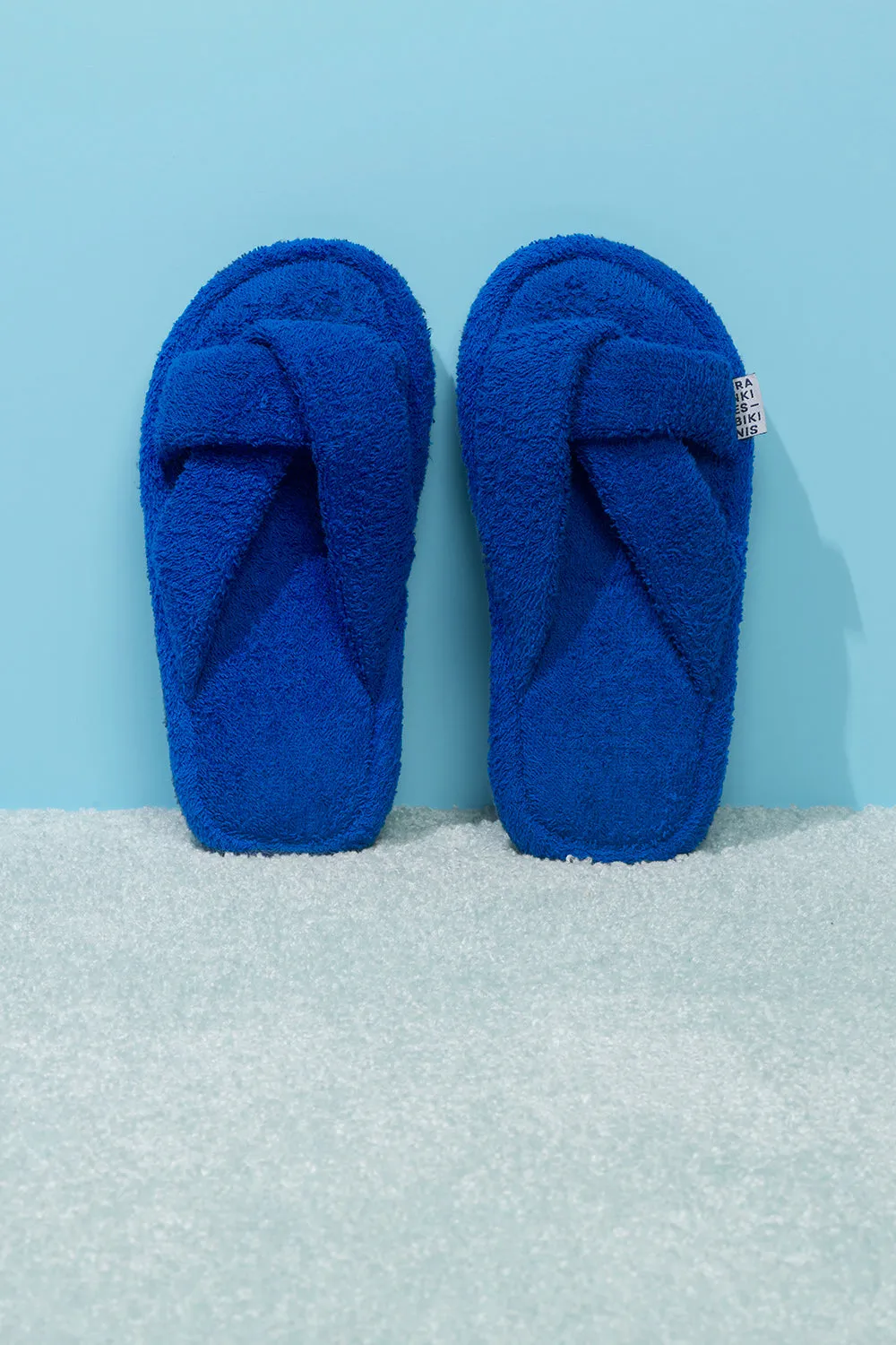 Juna Terry Slide Sandal - Pacific