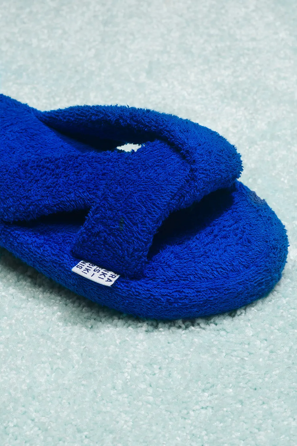 Juna Terry Slide Sandal - Pacific
