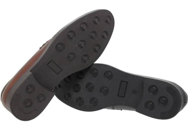 Leather Slip-On Shoes