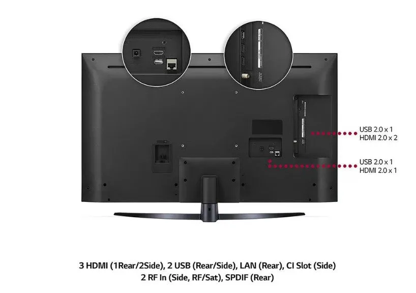 LG 43 Inch Ultra HD 4K Smart TV 43UP81006LR