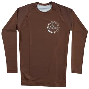 LONG SLEEVE RASH GUARD (BROWN) - VOLUME THREE