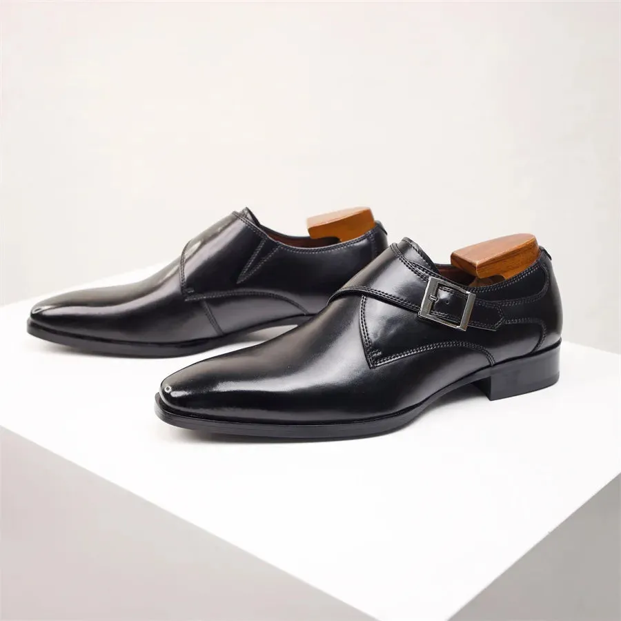 Lorenzo Milano Leather Dress Shoes
