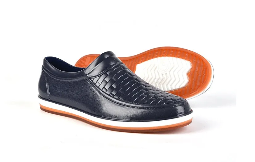 Low Cut Rain Boots Outdoor Adult Rubber Shoes Cotton Overshoes