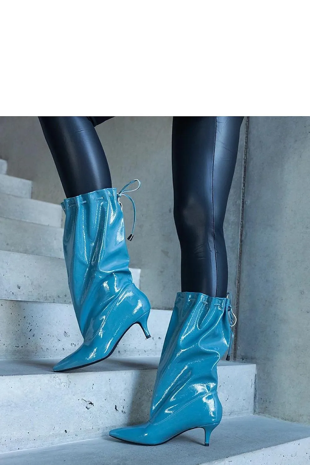 Low stiletto heel boots
