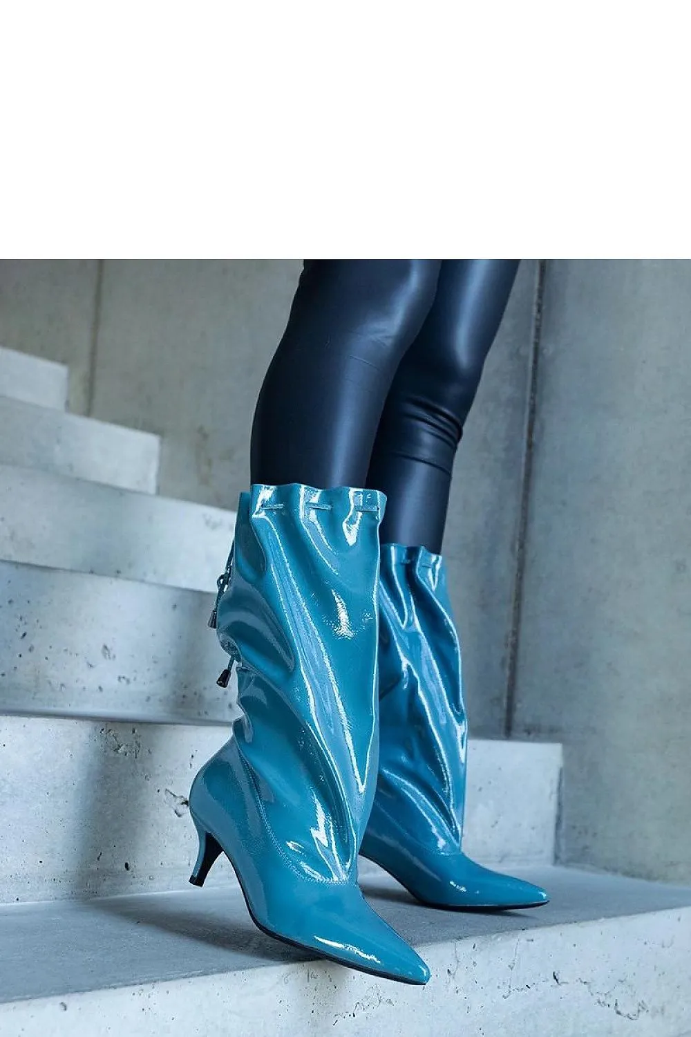Low stiletto heel boots