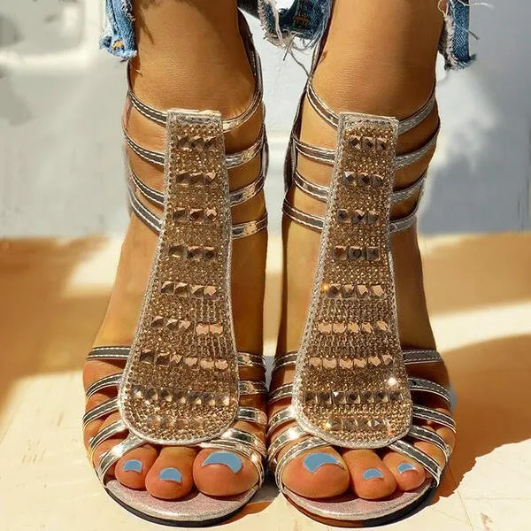 Lunessa™ Elegant Comfort Heels for Your Evenings