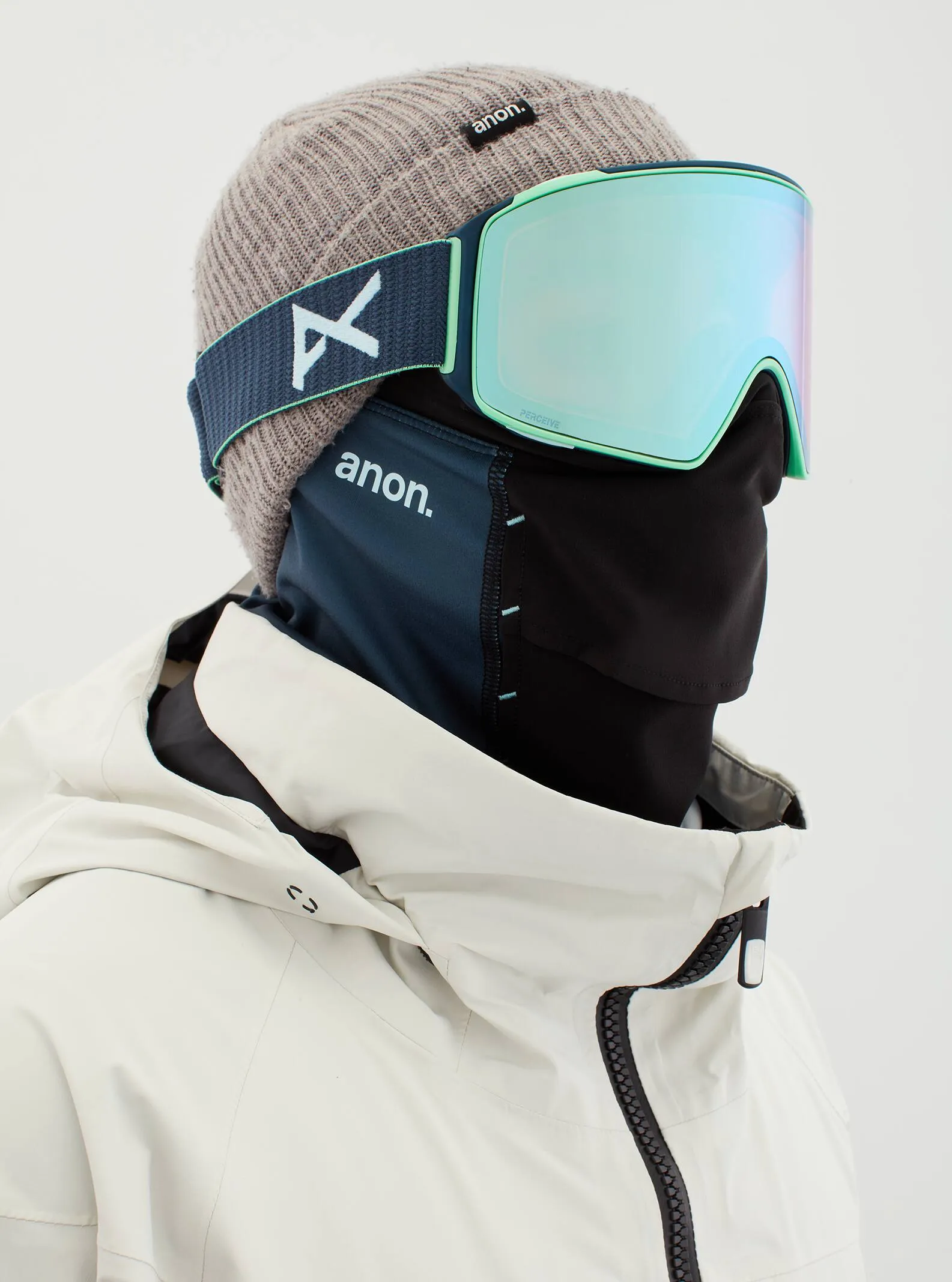 M4 Cylindrical Asian Fit MFI Face Mask Snow Goggle 2022