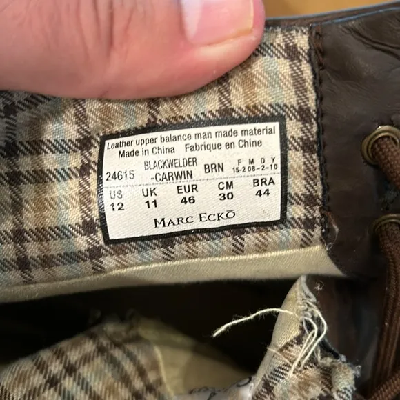 Marc Echo Cut and Sew Men’s Size 12 Boots