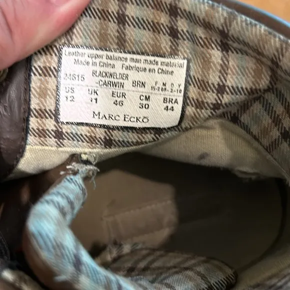 Marc Echo Cut and Sew Men’s Size 12 Boots