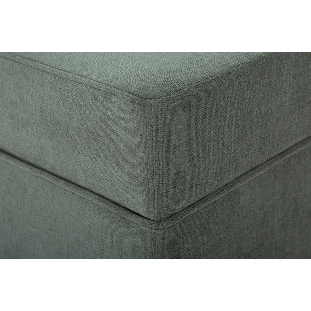Mel MD 30, Storage Bench AllModern Upholstery Color: Honeycomb Forest Chenille