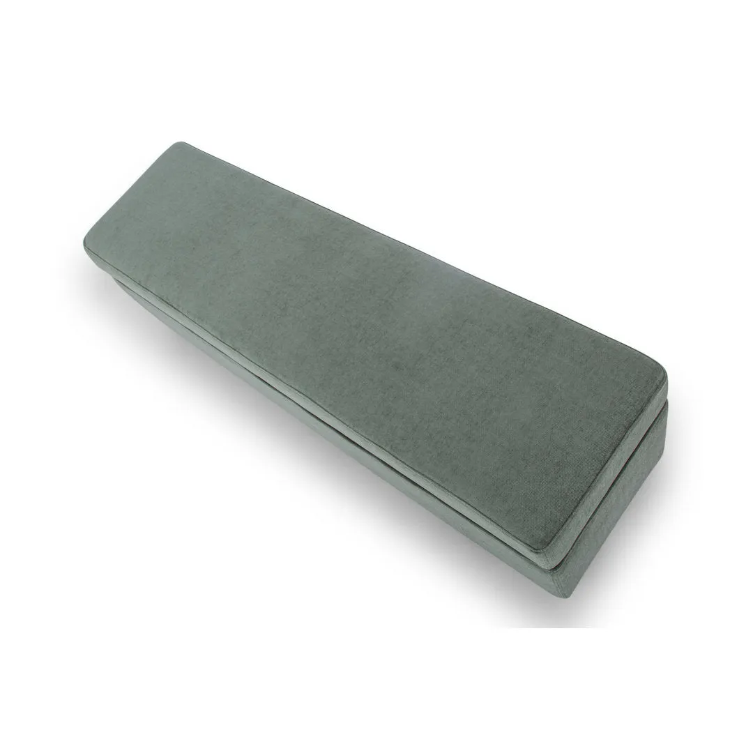 Mel MD 30, Storage Bench AllModern Upholstery Color: Honeycomb Forest Chenille