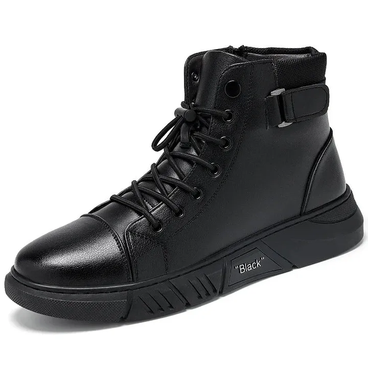 Men's Casual Leather Boots: Nyro Versatile Design