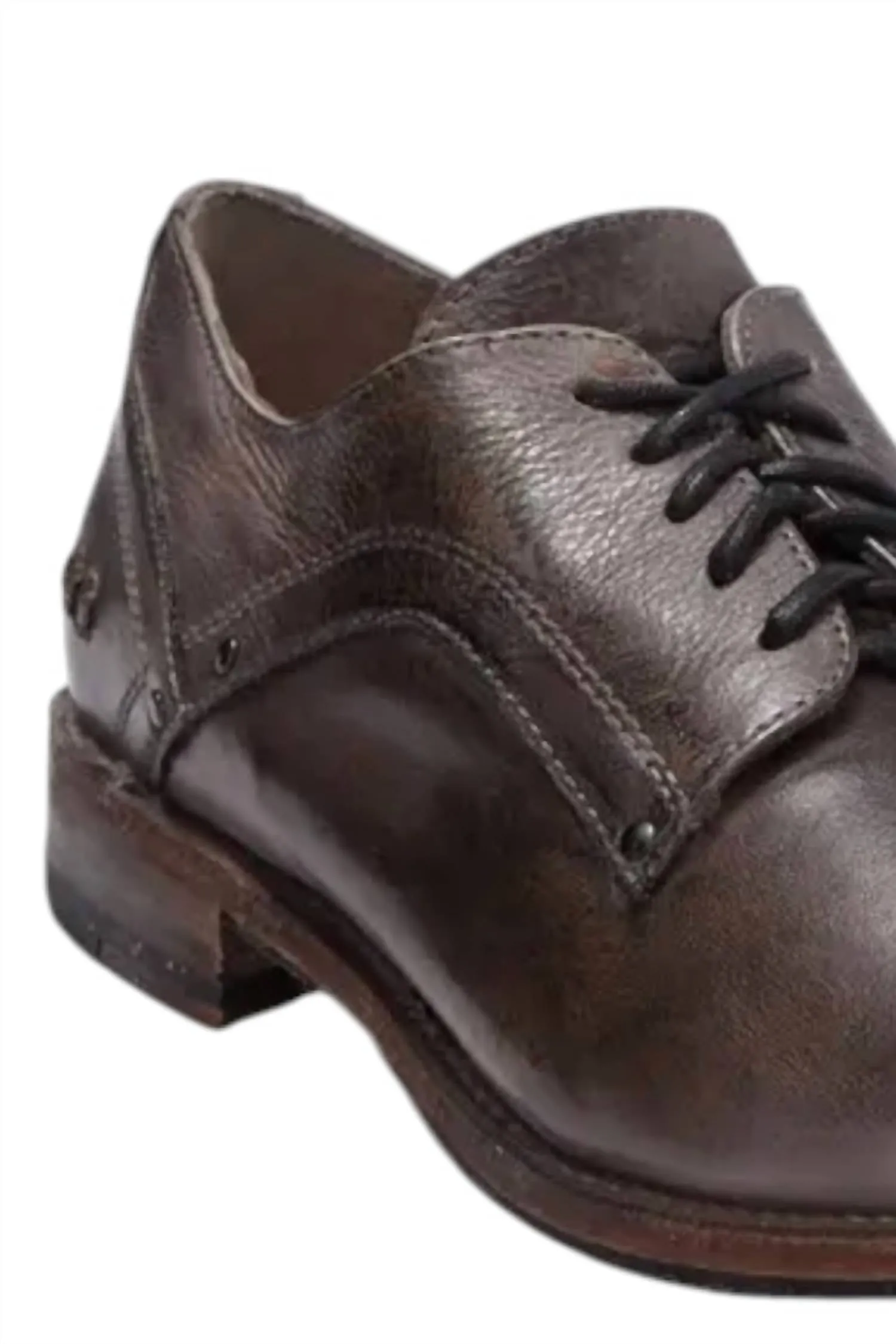 Men's Larino Leather Loafer In Graphito Dip Dye