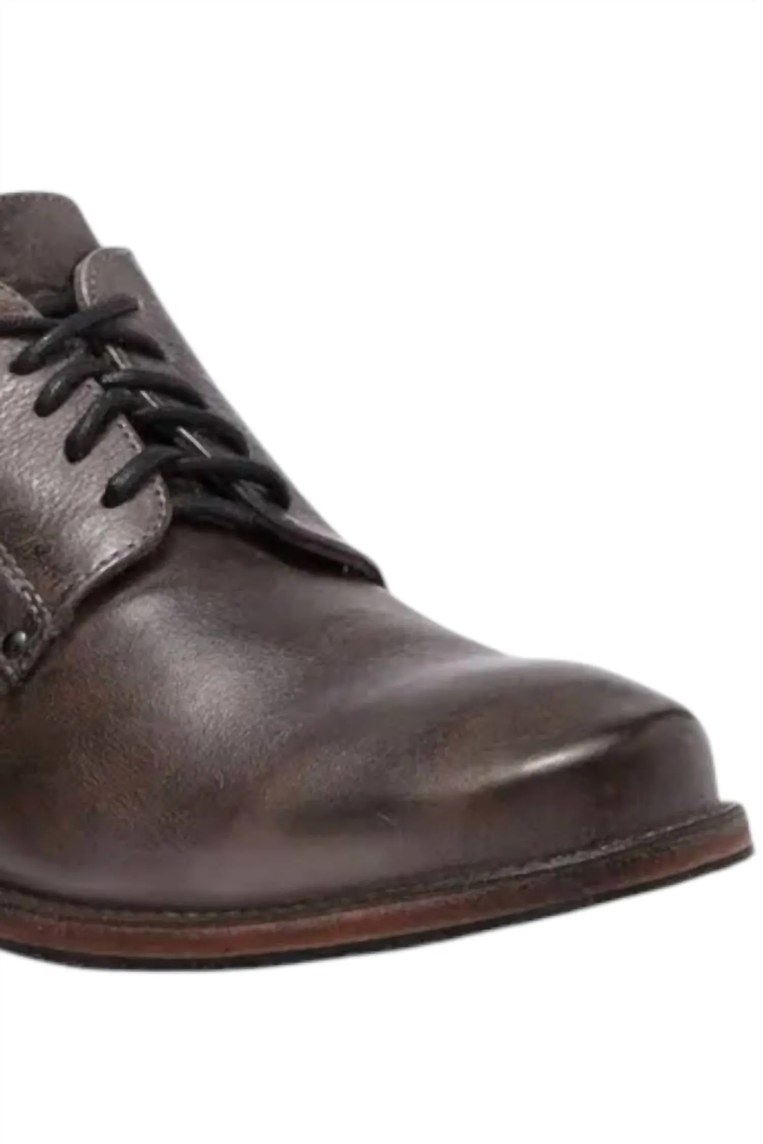 Men's Larino Leather Loafer In Graphito Dip Dye