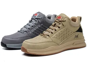 Men's Work Safety Shoes Composite Toe Safety Shoes Non-Slip Safety Work Boots