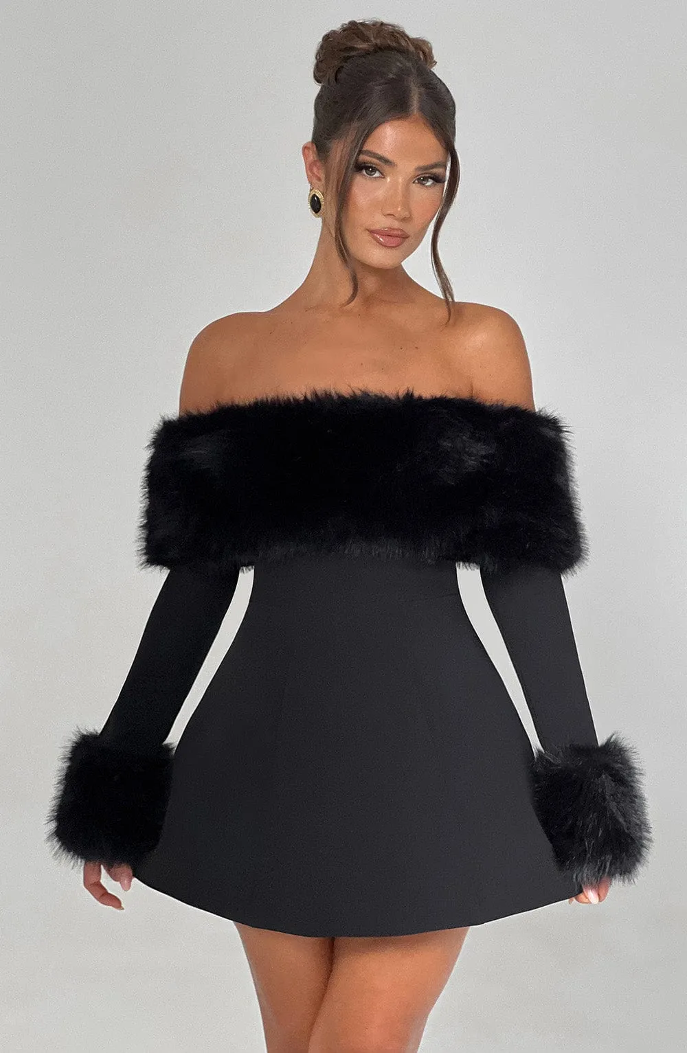 Mia Mini Dress - Black