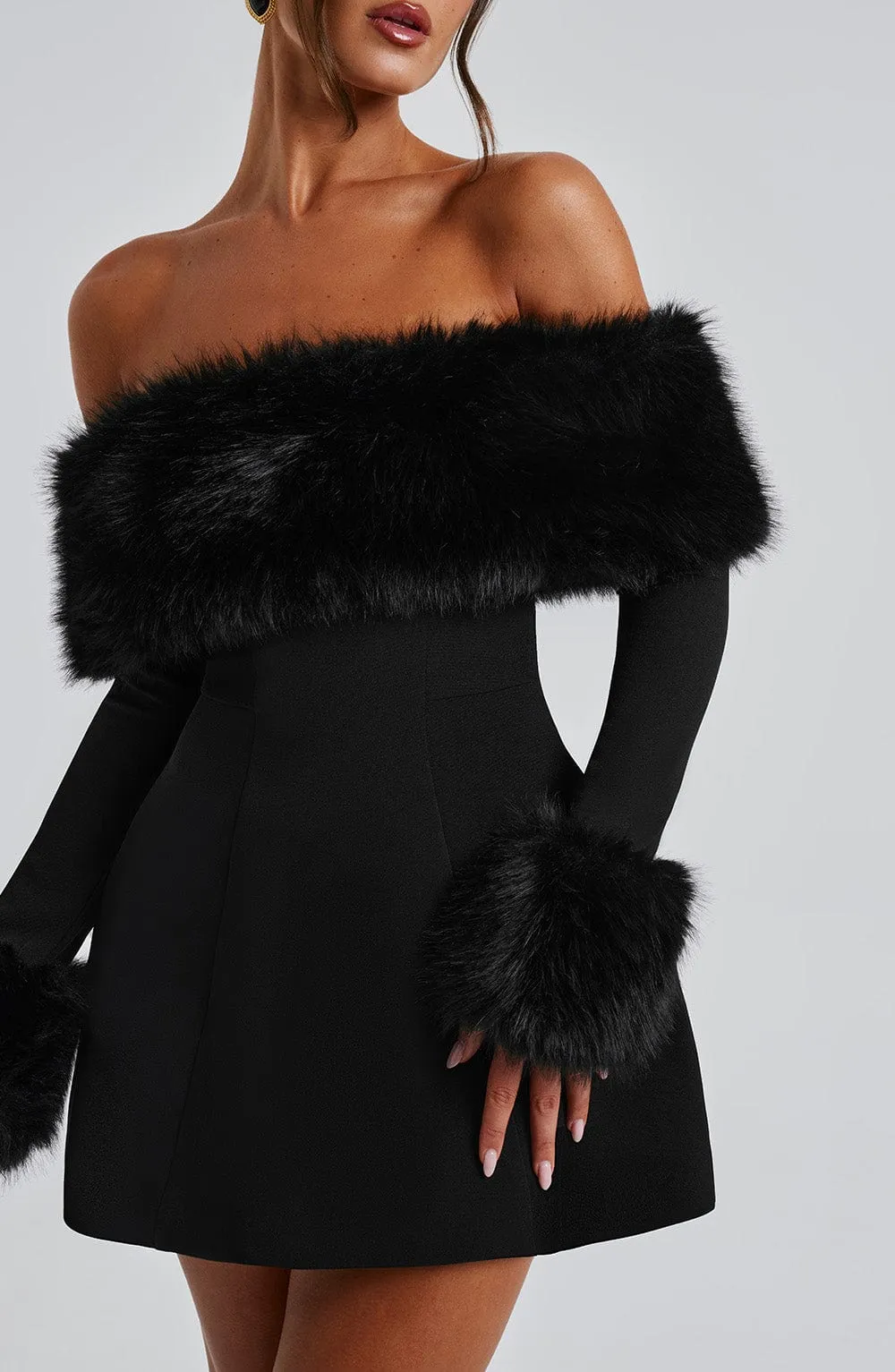 Mia Mini Dress - Black