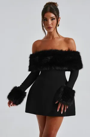 Mia Mini Dress - Black