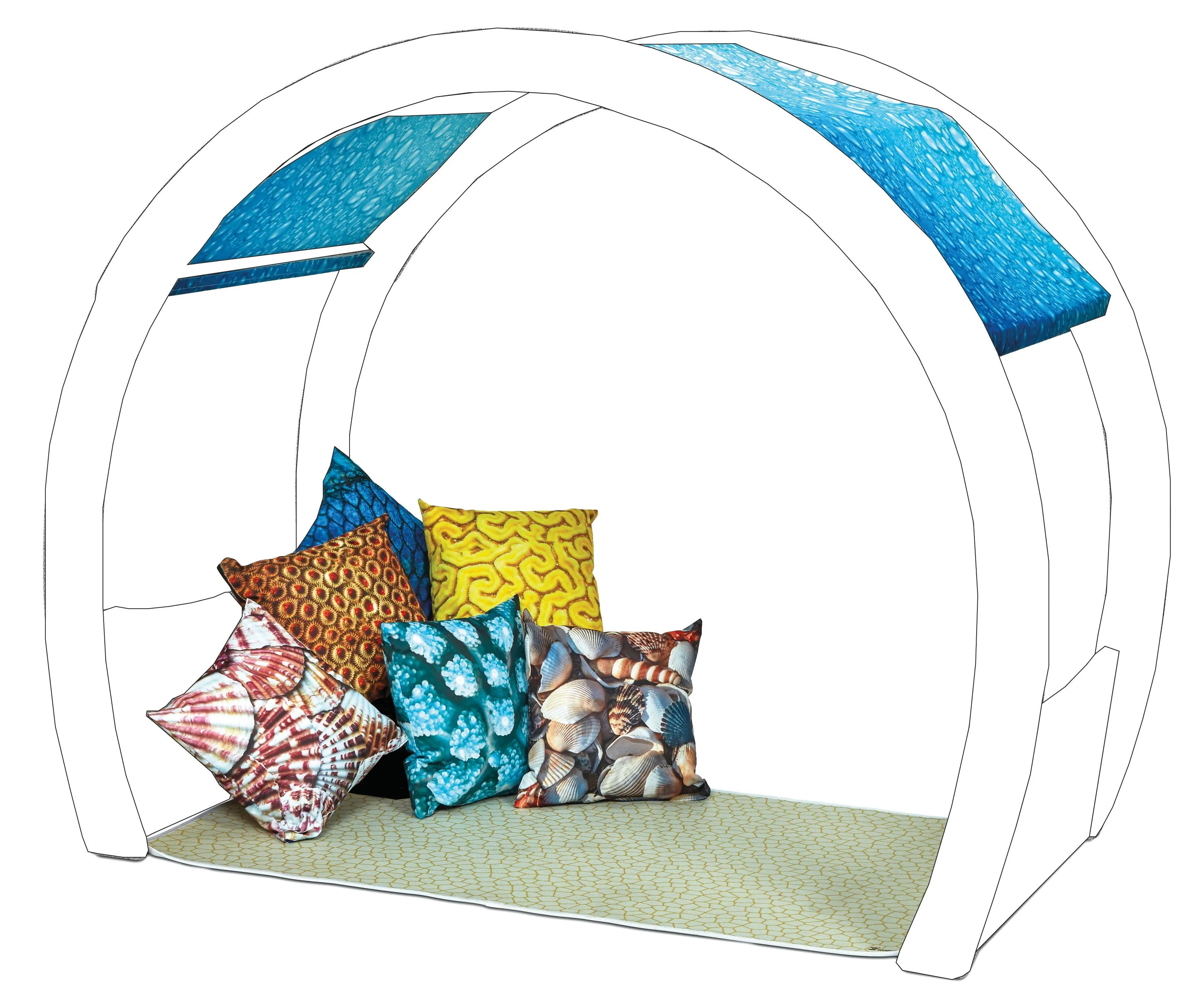 Millhouse Large Cosy Cove - Under the Sea