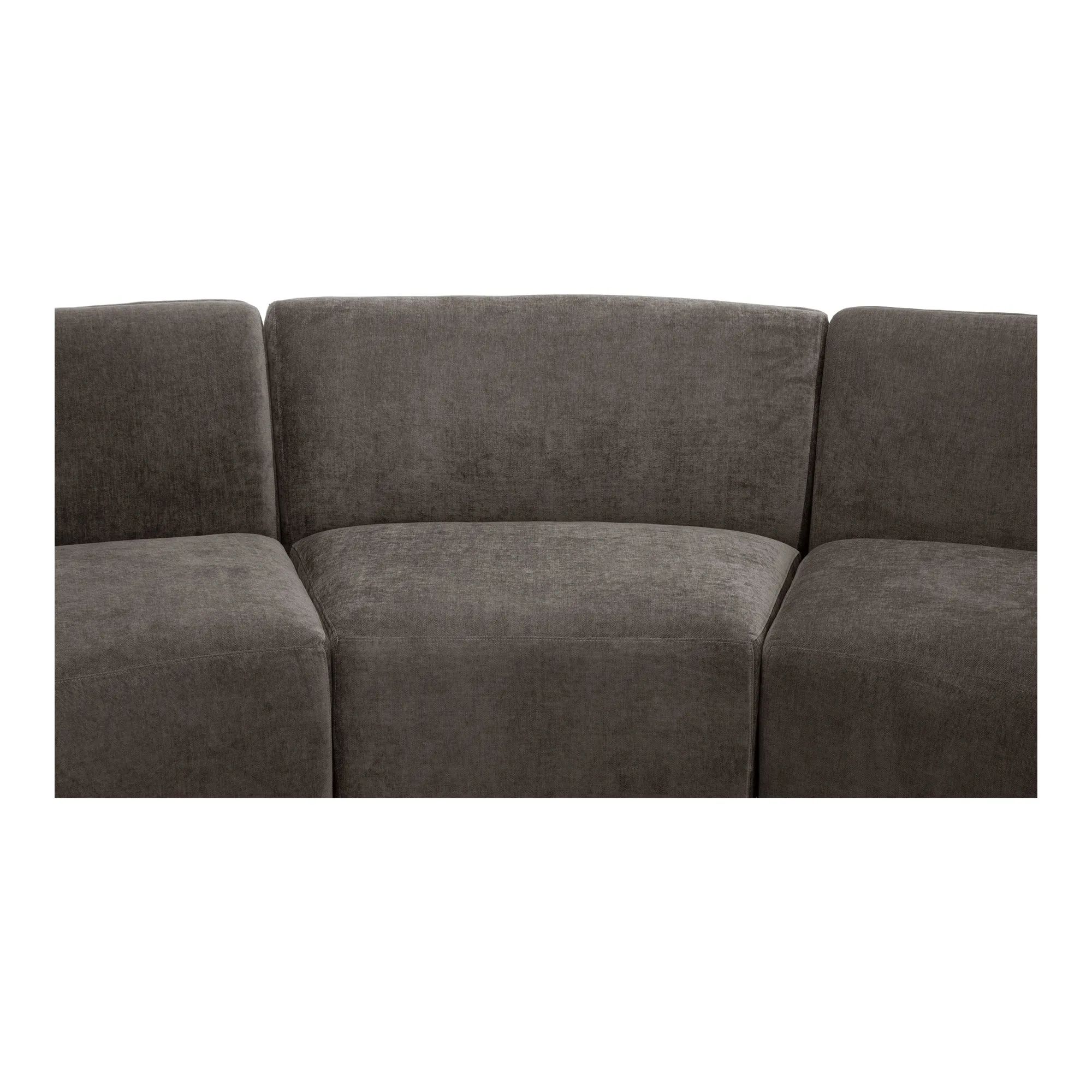 Moe's Home Collection Yoon Grey Compass Modular Sectional