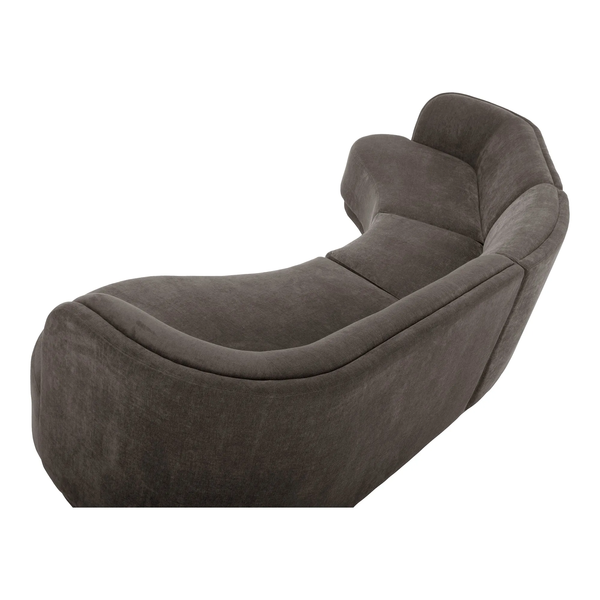 Moe's Home Collection Yoon Grey Compass Modular Sectional