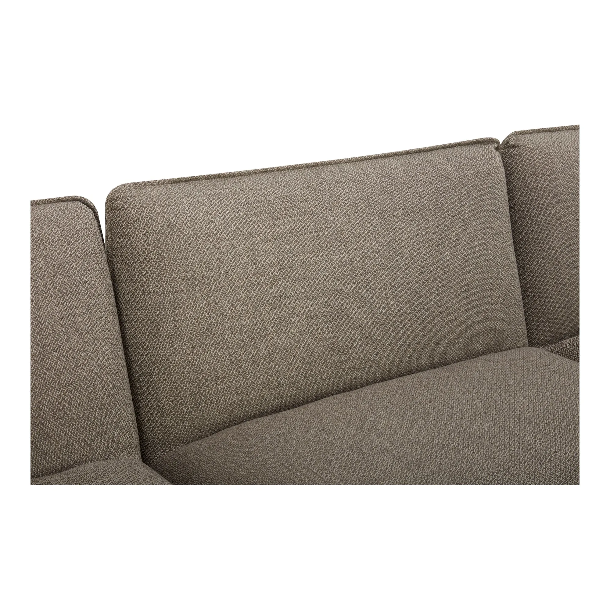 Moe's Home Collection Zeppelin Lounge Speckled Pumice Modular Sectional