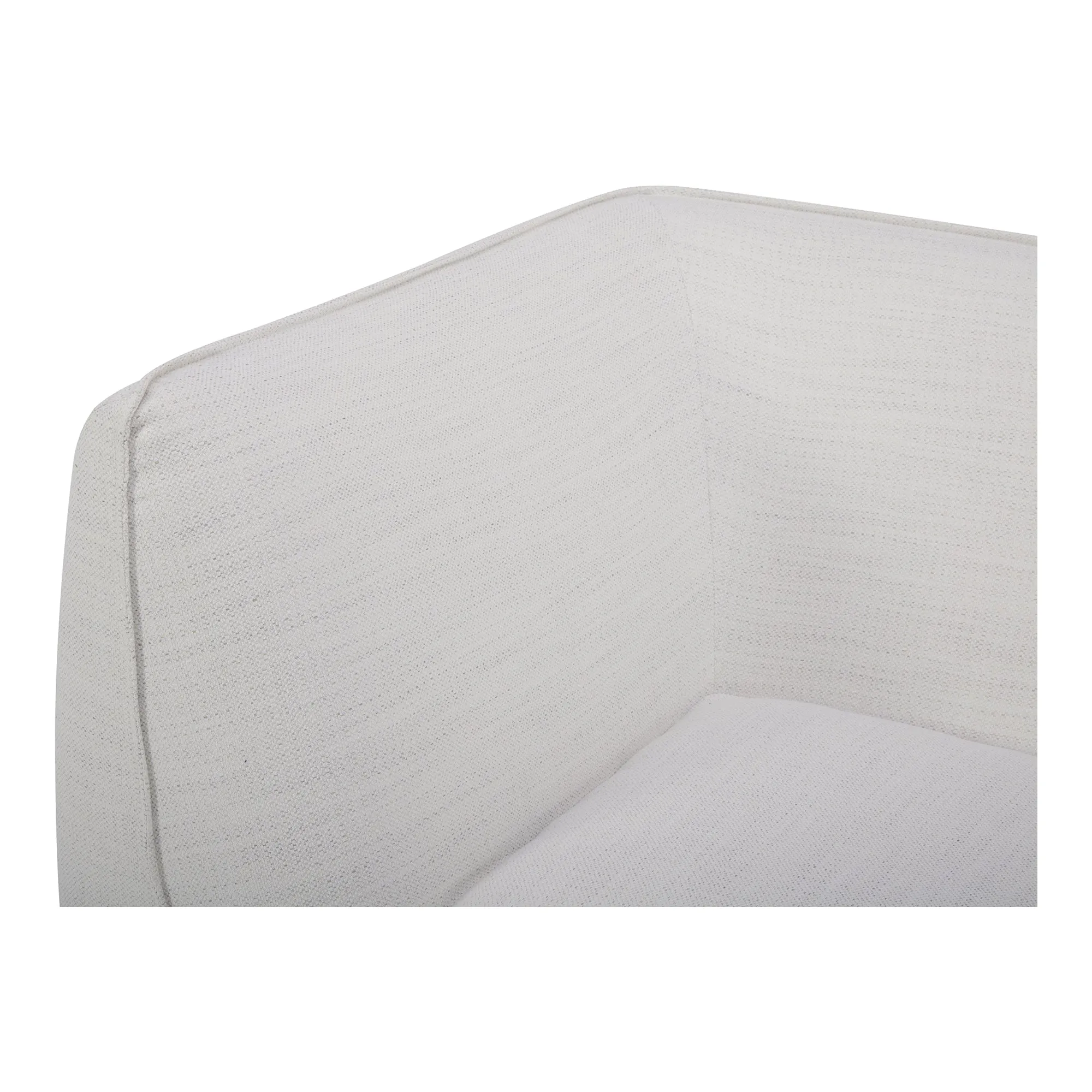 Moe's Home Collection Zeppelin  Salt Stone White Dream Modular Sectional
