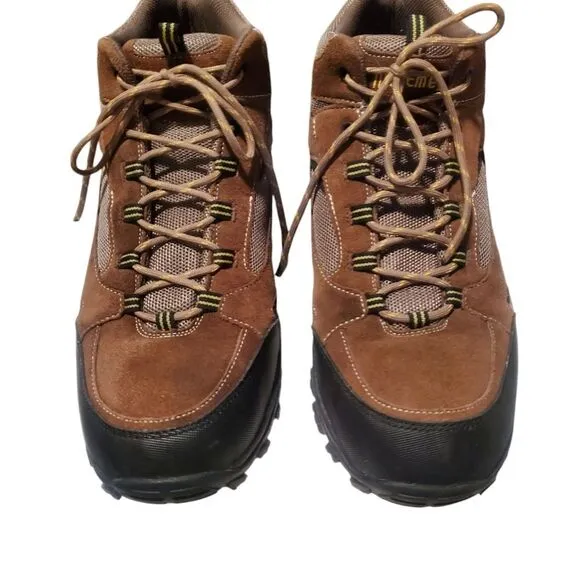 Mt Emey Men's Brown Leather HikingShoes Boots 9703-2L Size 14E