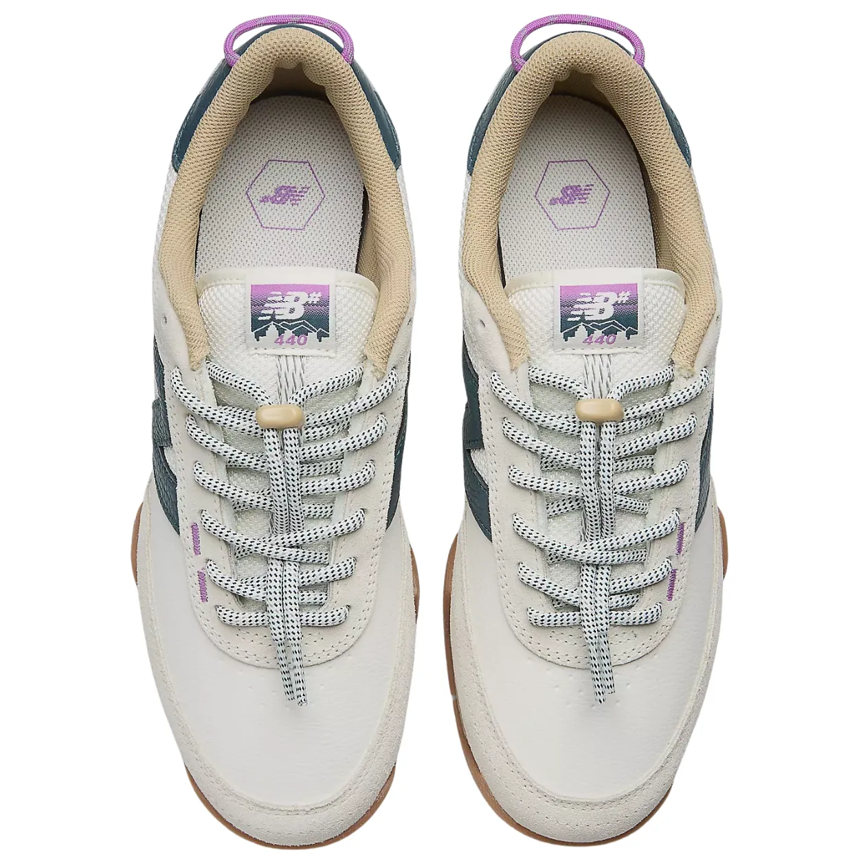 New Balance Numeric 440 Low NM440WSR V2 Trail Skate Shoes | Sea Salt & Deep Ocean