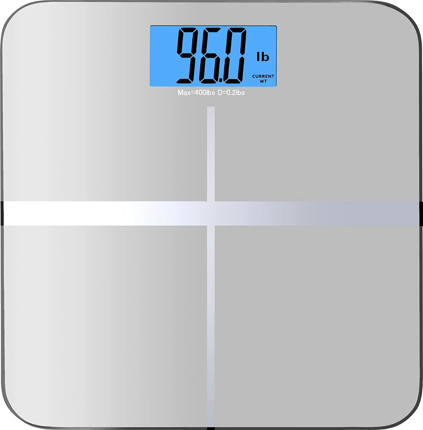 New in box! BalanceFrom Digital Body Weight Bathroom Scale with Step-On Technology and Backlight Display, 400 Pounds, with MemoryTrack