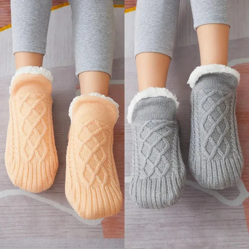 NON-SLIP FOOT WARMER SNOW SOCKS