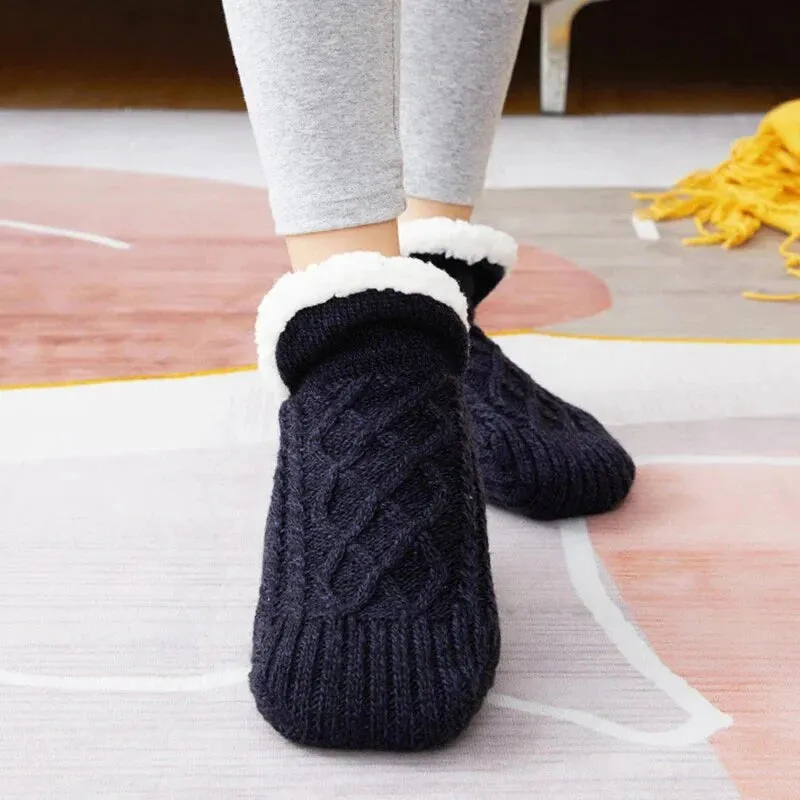 NON-SLIP FOOT WARMER SNOW SOCKS