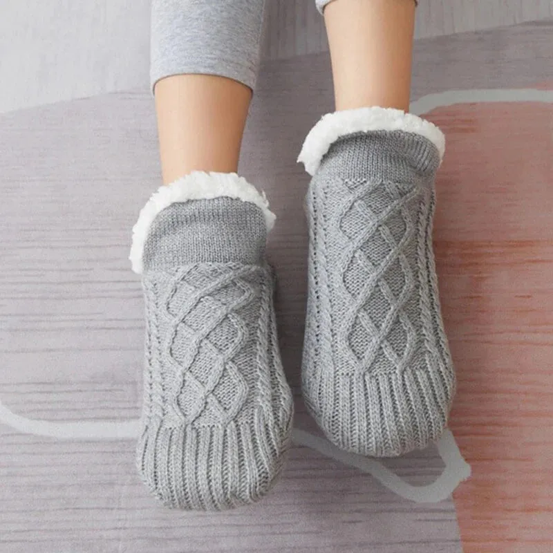 NON-SLIP FOOT WARMER SNOW SOCKS
