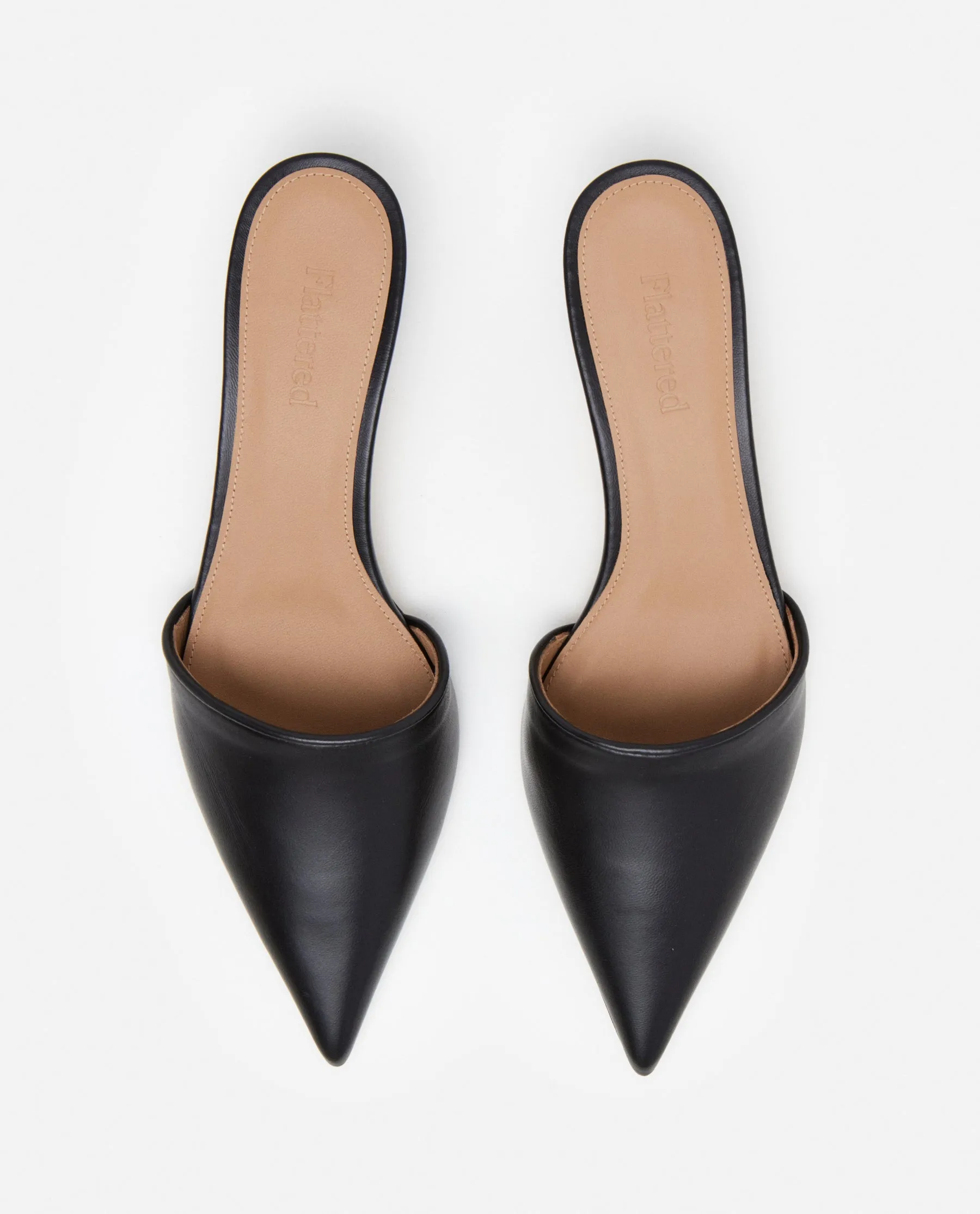 Noomi Leather Black