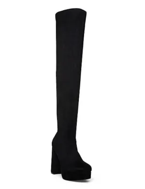 Over Knee Platform Bootie